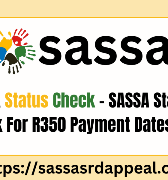 SASSA Status Check