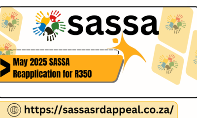 May 2025 SASSA Reapplication for R350
