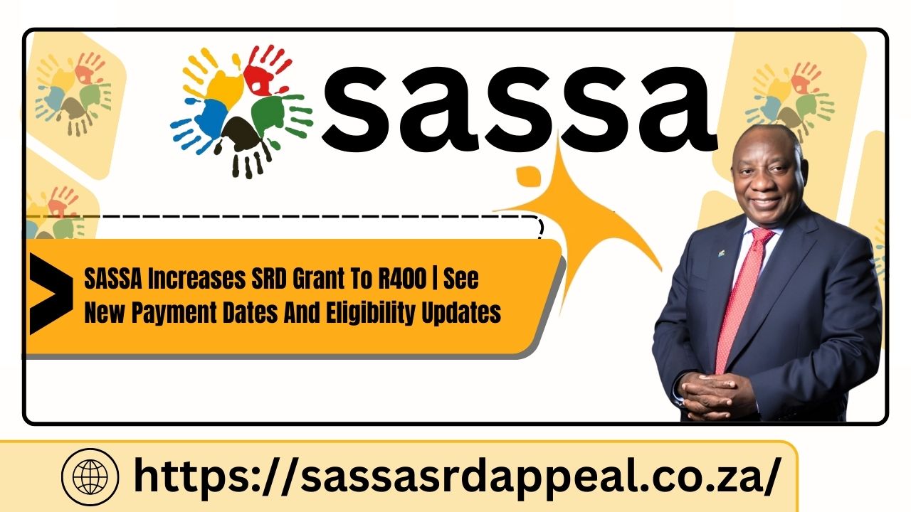 SASSA Increases SRD Grant To R400