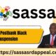 SASSA Postbank Black Card Suspension
